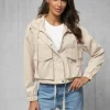 Fashion Damen Jacke O/G118 Damen Übergangsjacken | Oberbekleidung