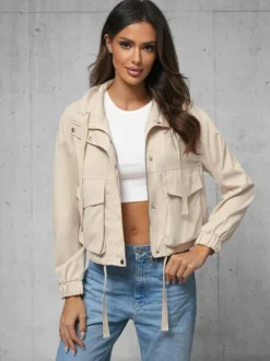 Fashion Damen Jacke O/G118 Damen Übergangsjacken | Oberbekleidung