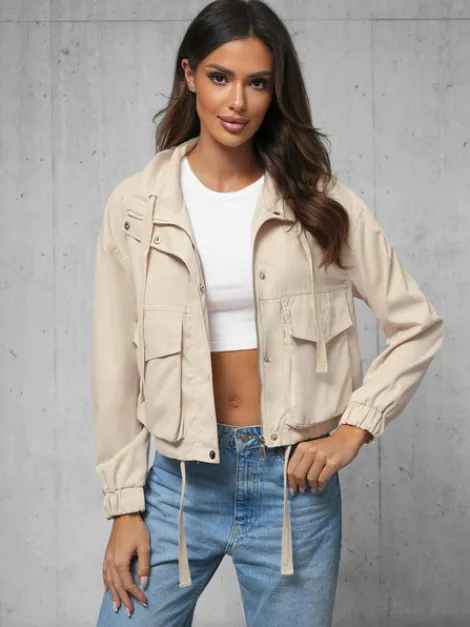 Fashion Damen Jacke O/G118 Damen Übergangsjacken | Oberbekleidung