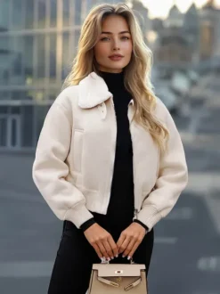 Online Damen Jacke O/81326Z Damen Übergangsjacken | Winterjacken
