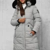 Outlet Damen Jacke O/W377 Damen Lange Jacken