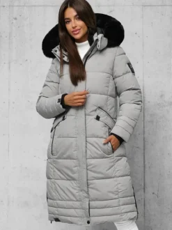 Outlet Damen Jacke O/W377 Damen Lange Jacken