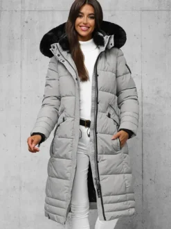 Outlet Damen Jacke O/W377 Damen Lange Jacken