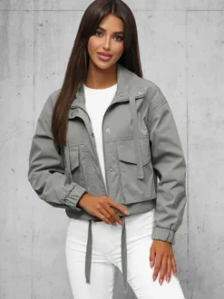 Online Damen Jacke O/G118Z Damen Übergangsjacken | Oberbekleidung
