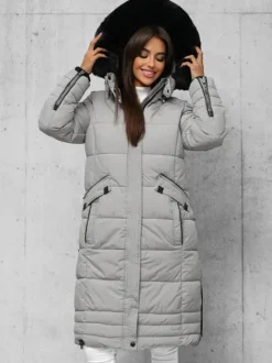 Outlet Damen Jacke O/W377 Damen Lange Jacken
