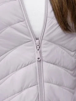 Online Damen Jacke Helles Lila JS/16M9238/35 Damen Steppjacken | Übergangsjacken