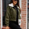 Fashion Damen Jacke O/81326 Damen Übergangsjacken | Winterjacken