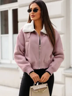 Online Damen Jacke O/81326 Damen Übergangsjacken | Winterjacken