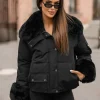 Online Damen Jacke O/H833 Damen Winterjacken | Oberbekleidung