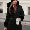 Fashion Damen Jacke JS/5M3156/392Z Damen Steppjacken | Lange Jacken