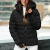 Discount Damen Jacke JS/M769/392Z Damen Steppjacken | Winterjacken