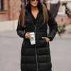 Best Damen Jacke JS/M736/392Z Damen Steppjacken | Lange Jacken