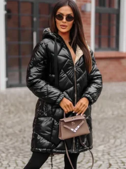 Fashion Damen Jacke JS/5M3189/392Z Damen Steppjacken | Lange Jacken