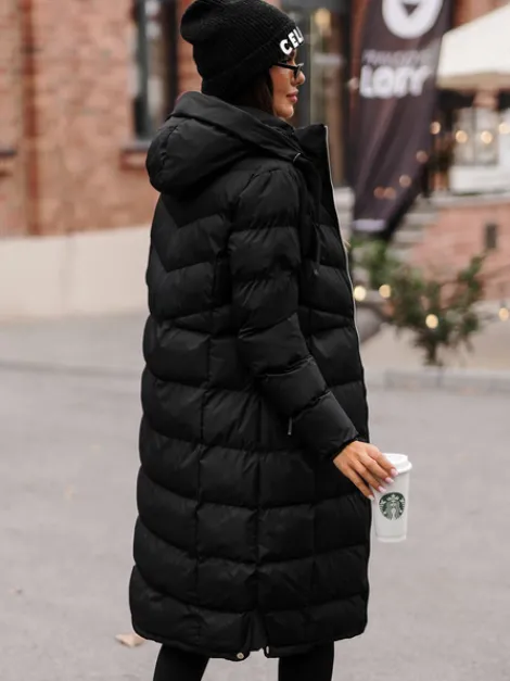 Best Damen Jacke JS/M736/392Z Damen Steppjacken | Lange Jacken