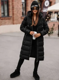 Best Damen Jacke JS/M736/392Z Damen Steppjacken | Lange Jacken