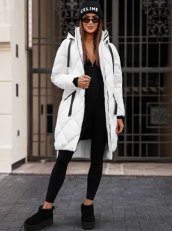 Best Damen Jacke JS/5M3168/281Z Damen Steppjacken | Lange Jacken