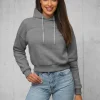 Best Damen Kapuzenpullover O/12102 Damen Sweatshirts Ohne Print | Kapuzenpullover