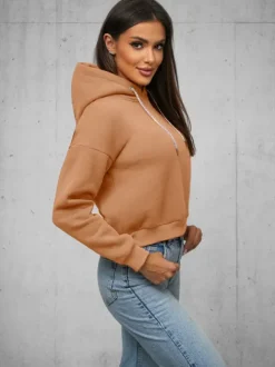 Best Damen Kapuzenpullover O/12102 Damen Sweatshirts Ohne Print | Kapuzenpullover