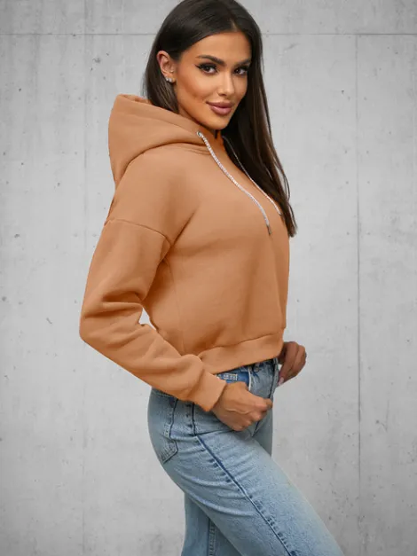 Best Damen Kapuzenpullover O/12102 Damen Sweatshirts Ohne Print | Kapuzenpullover