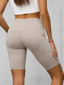 New Damen Kurze Leggings JS/XY24004S Damen Fitness | Kurze Leggings