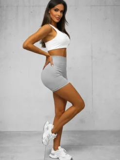 Hot Damen Kurze Leggings O/ZL-037 Damen Fitness | Kurze Leggings