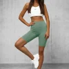 New Damen Kurze Leggings O/K5-J Damen Fitness | Kurze Leggings