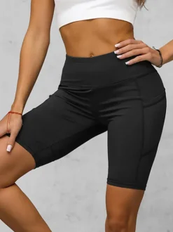 Fashion Damen Kurze Leggings JS/XY24003S Damen Fitness | Kurze Leggings