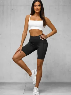 Best Damen Kurze Leggings JS/XY24004S Damen Fitness | Kurze Leggings