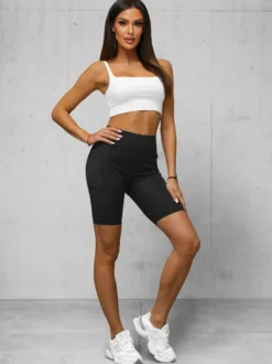 Discount Damen Kurze Leggings JS/17K555/3 Damen Fitness | Kurze Leggings