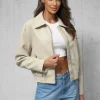Hot Damen Lederjacke O/G116 Damen Lederjacken | Oberbekleidung