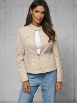 Fashion Damen Lederjacke JS/11Z8131 Damen Lederjacken | Oberbekleidung