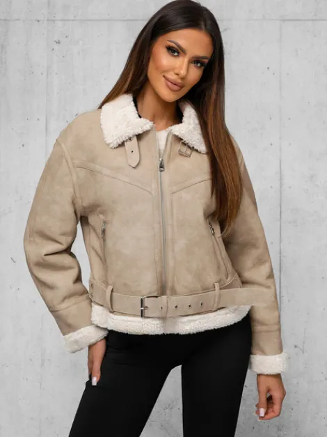 Outlet Damen Lederjacke O/81331Z Damen Lederjacken | Übergangsjacken