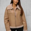 Outlet Damen Lederjacke JS/11Z8176Z Damen Lederjacken | Übergangsjacken