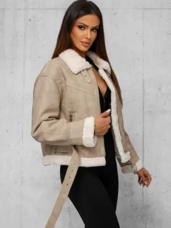 Outlet Damen Lederjacke O/81331Z Damen Lederjacken | Übergangsjacken