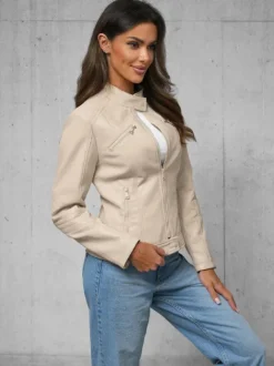 Fashion Damen Lederjacke JS/11Z8131 Damen Lederjacken | Oberbekleidung