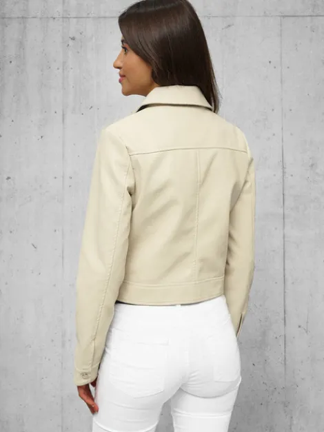 Outlet Damen Lederjacke O/G117Z Damen Lederjacken | Oberbekleidung