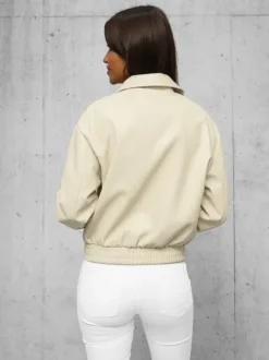Hot Damen Lederjacke O/G116Z Damen Lederjacken | Oberbekleidung