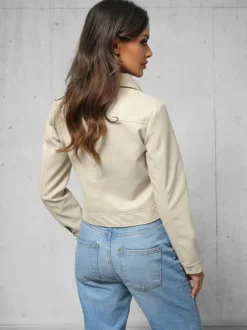 New Damen Lederjacke O/G117 Damen Lederjacken | Oberbekleidung