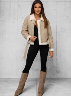 Outlet Damen Lederjacke O/81331Z Damen Lederjacken | Übergangsjacken