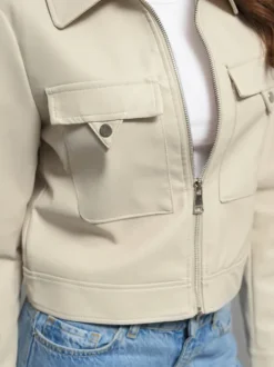 New Damen Lederjacke O/G117 Damen Lederjacken | Oberbekleidung