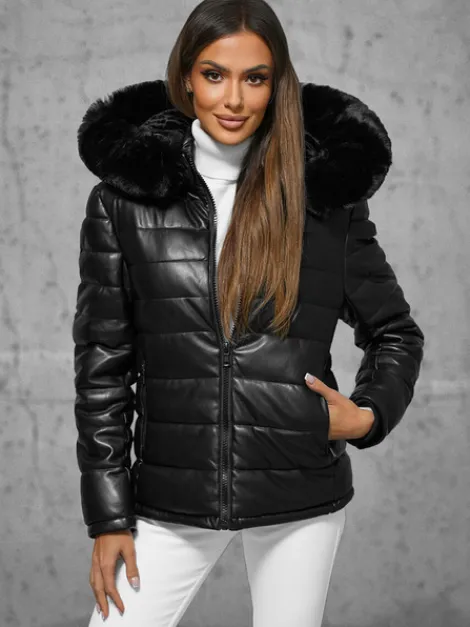 Outlet Damen Lederjacke Jacke JS/11Z8070 Damen Steppjacken | Lederjacken