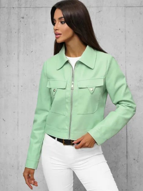 Discount Damen Lederjacke O/G117Z Damen Lederjacken | Oberbekleidung