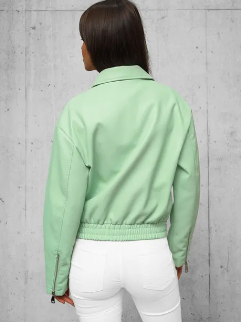 Fashion Damen Lederjacke O/G116Z Damen Lederjacken | Oberbekleidung