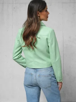 New Damen Lederjacke O/G117 Damen Lederjacken | Oberbekleidung