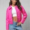 Discount Damen Lederjacke O/G116 Damen Lederjacken | Übergangsjacken