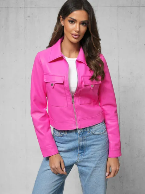 Outlet Damen Lederjacke O/G117 Damen Lederjacken | Übergangsjacken