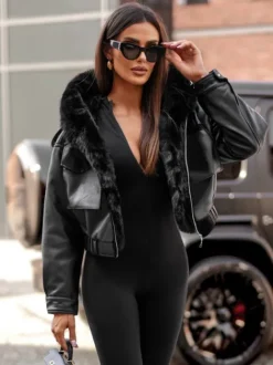 Clearance Damen Lederjacke O/G125 Damen Lederjacken | Übergangsjacken