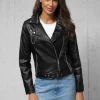 Fashion Damen Lederjacke JS/11Z8113 Damen Lederjacken | Übergangsjacken