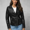 Online Damen Lederjacke JS/11Z8109 Damen Lederjacken | Übergangsjacken