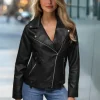 Online Damen Lederjacke JS/11Z8060Z Damen Lederjacken | Übergangsjacken